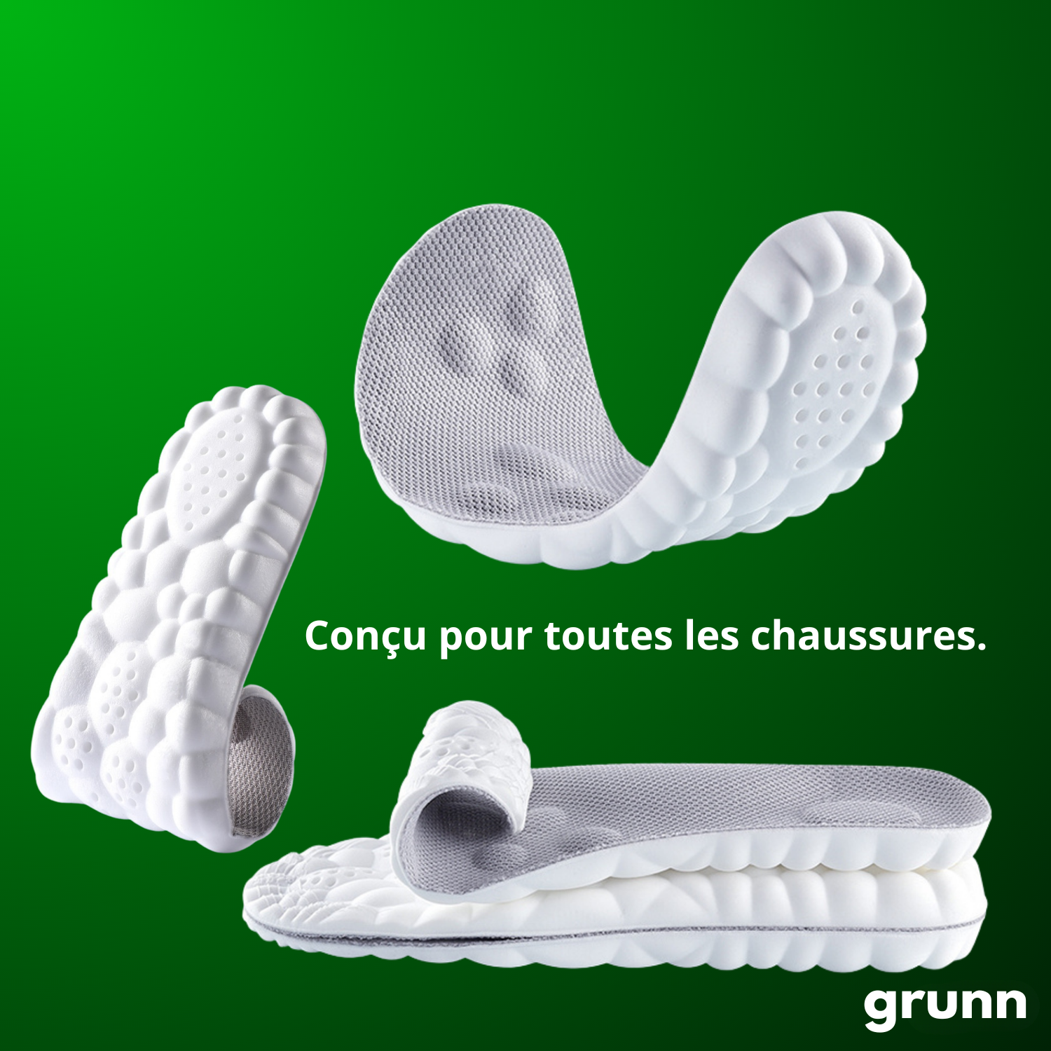 Semelles Stegn - Confort et soutien optimal